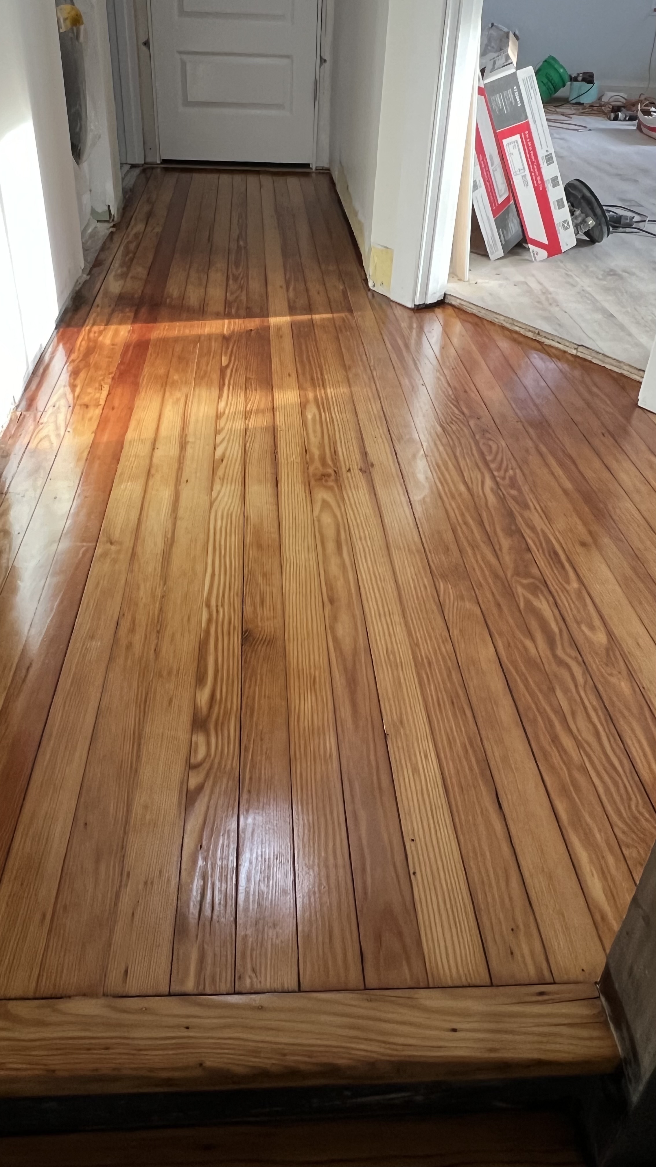 All hardwood floors have been refinished
